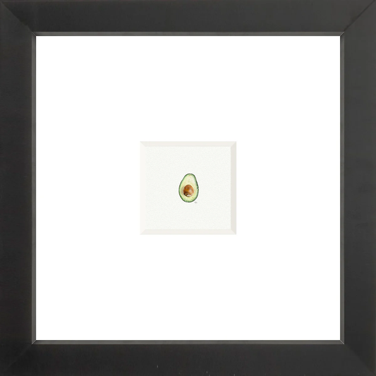 Avocado Miniature Watercolor Print