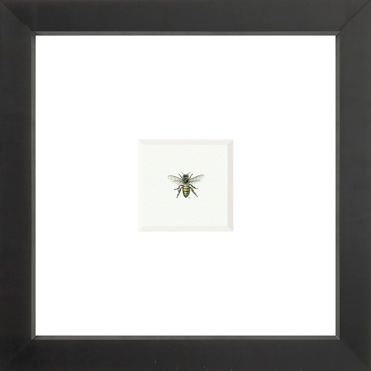 Bee Miniature Watercolor Print