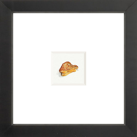 Grilled Cheese Sandwich Miniature Watercolor Print