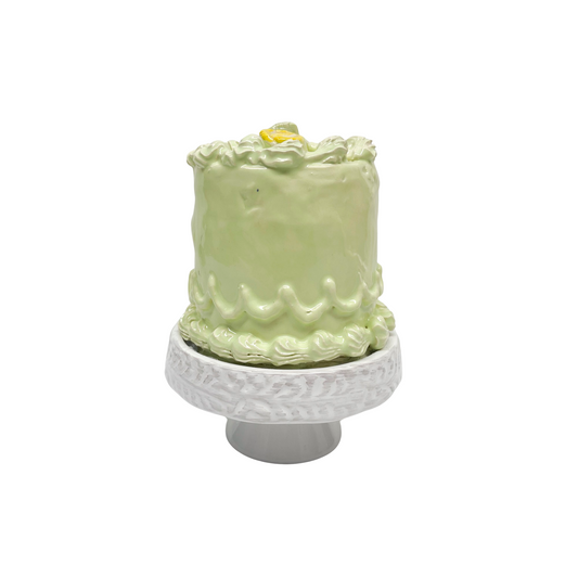 Lime Petite Cake On Pedestal 01