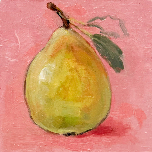 Pear On Pink