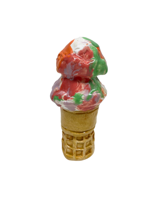 Rainbow Sherbet Cone 13