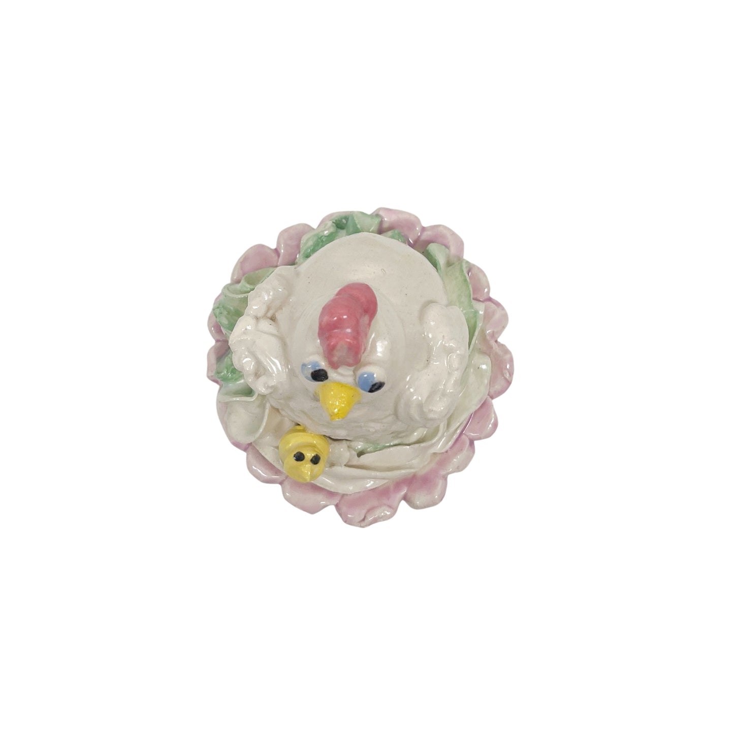 Cluckin’ Good Pink Hen Cupcake