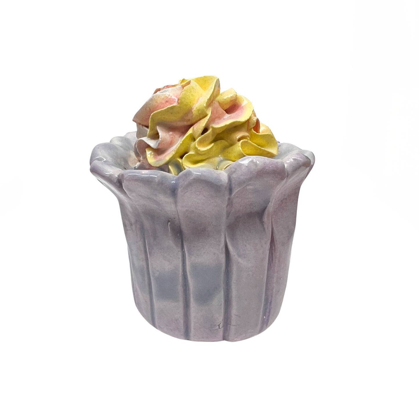 Purple Swirl Cupcake