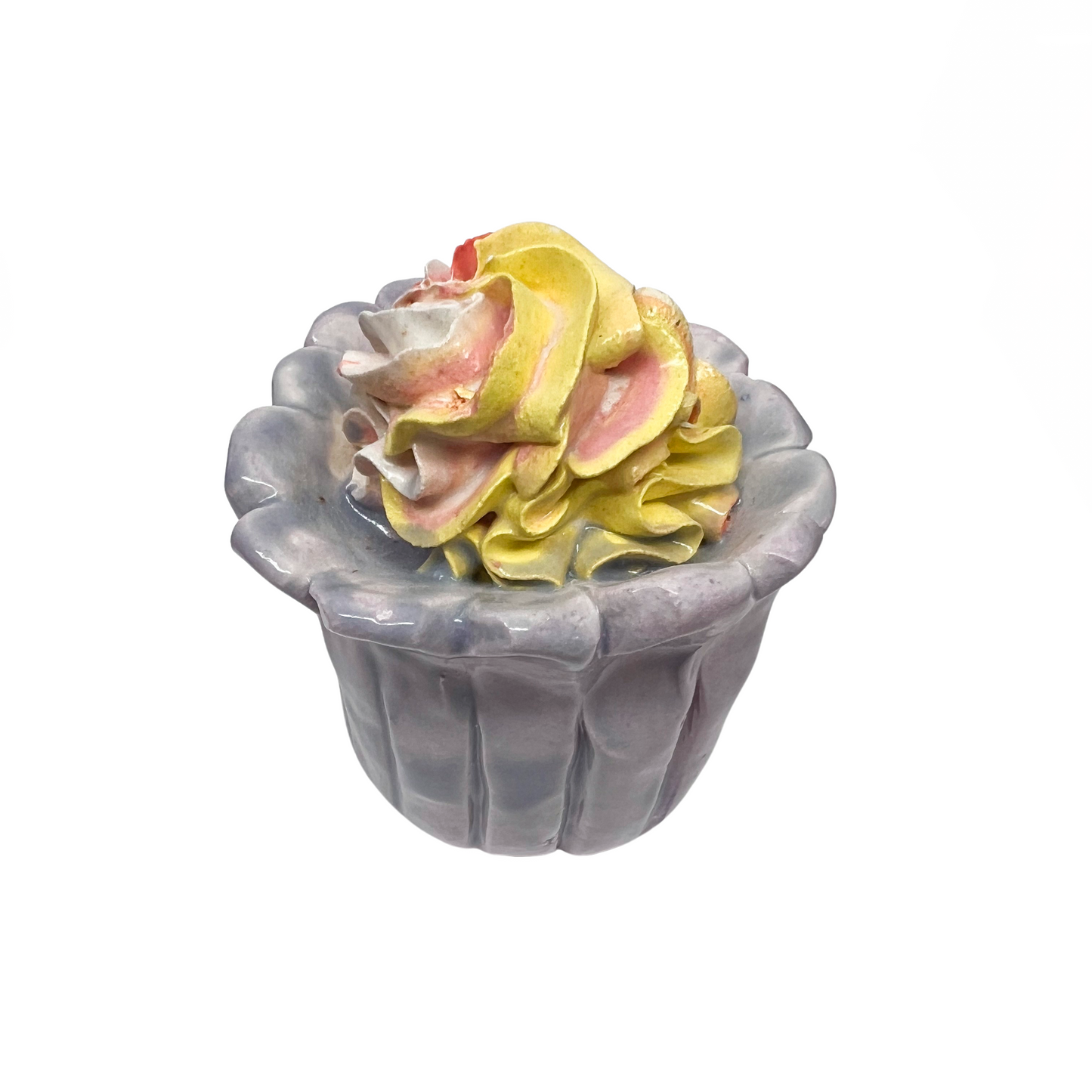 Purple Swirl Cupcake