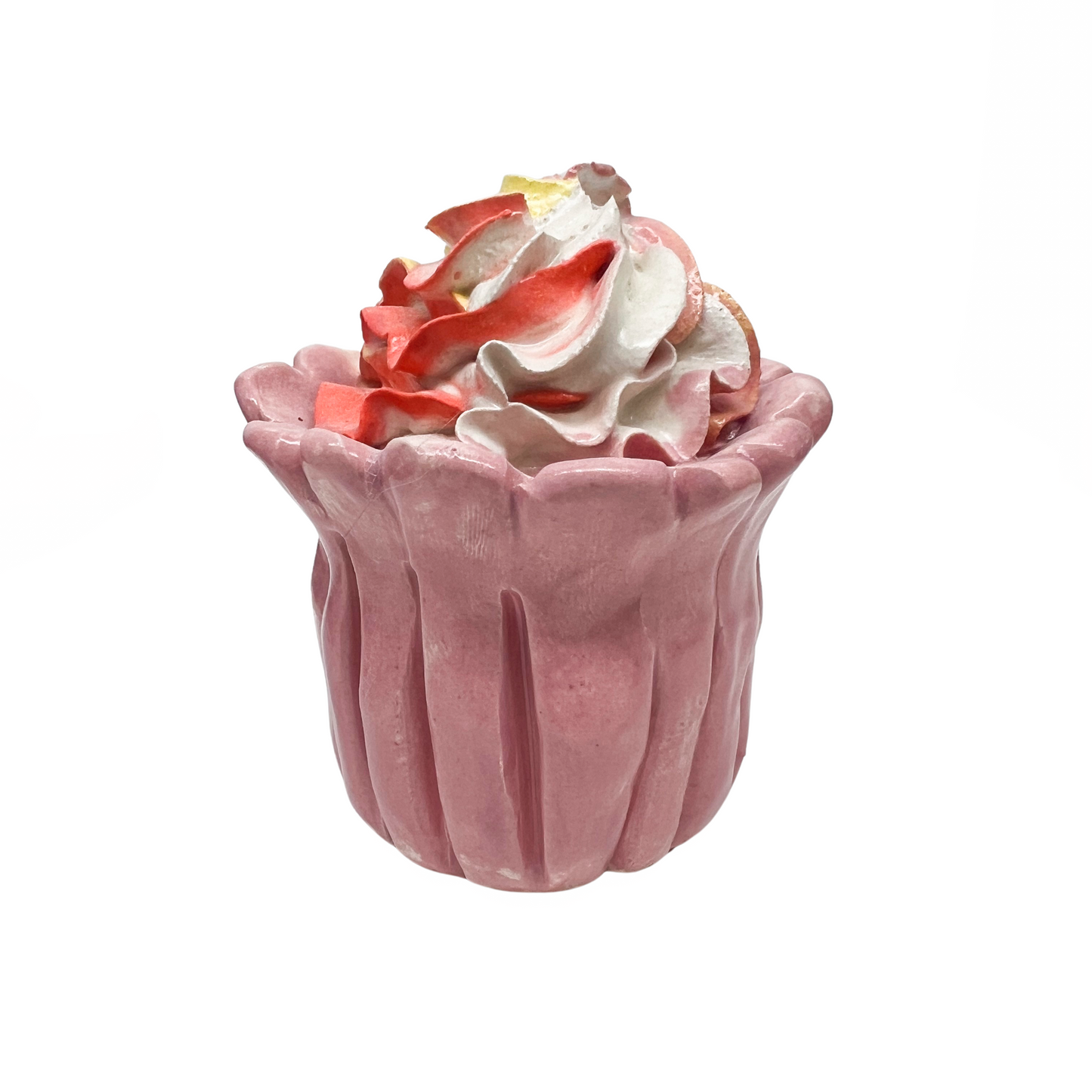 Pink Swirl Cupcake