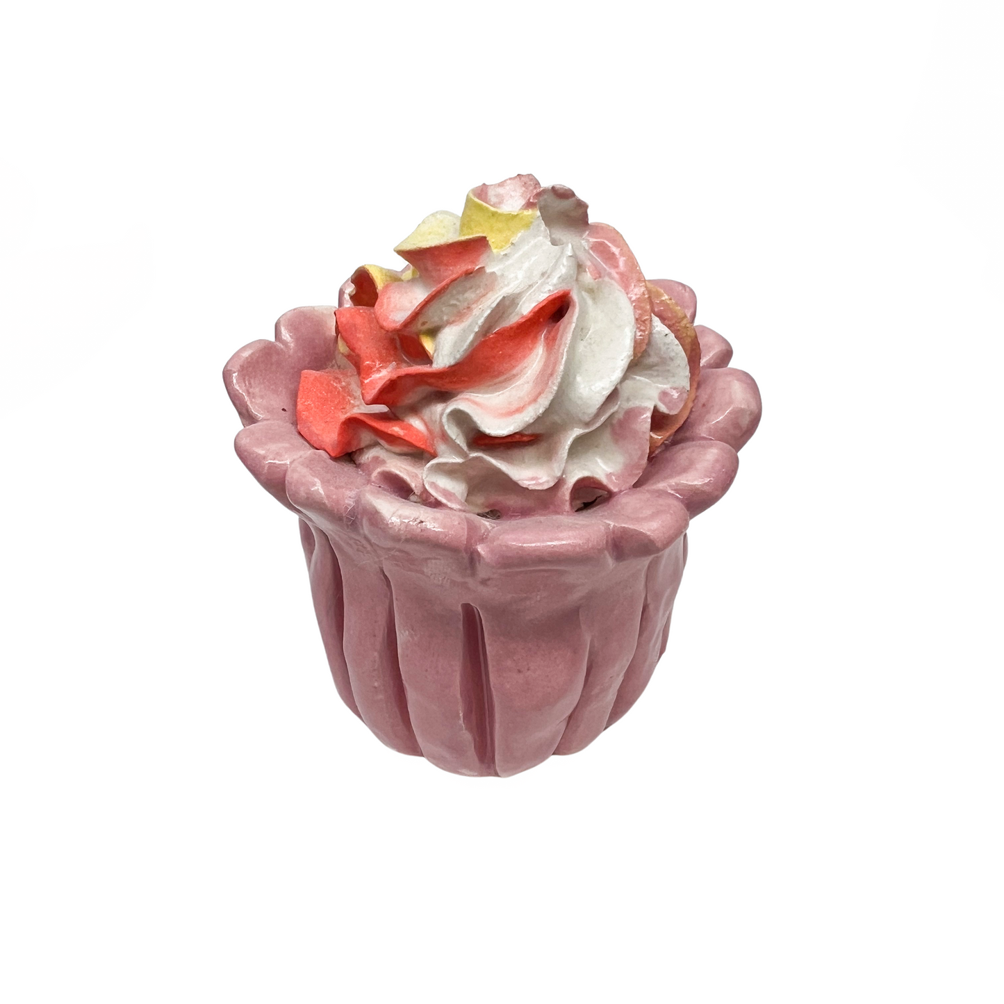 Pink Swirl Cupcake