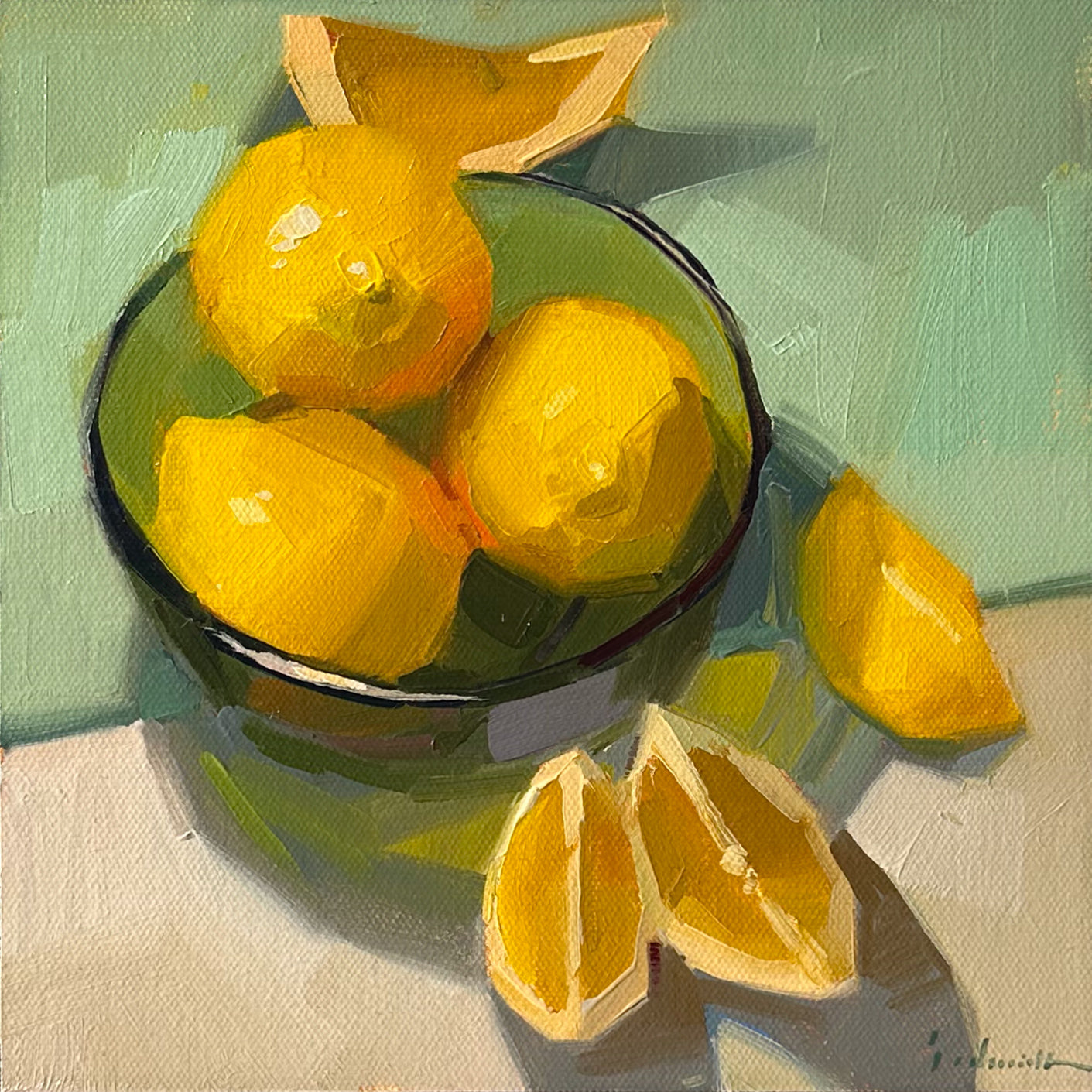 Lemons In Green