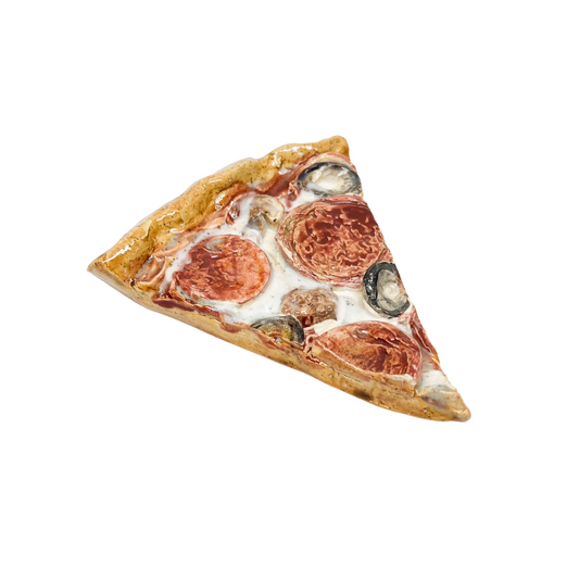 Pepperoni, Olive & Mushroom Pizza Slice 9