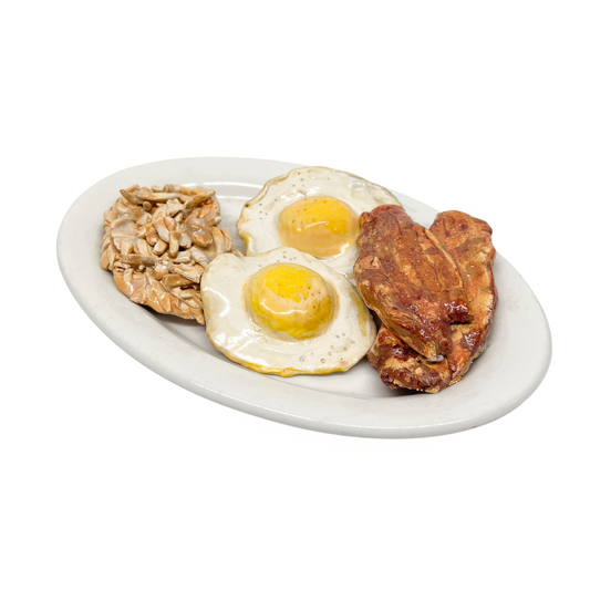 Two Egg Breakfast Plate 31