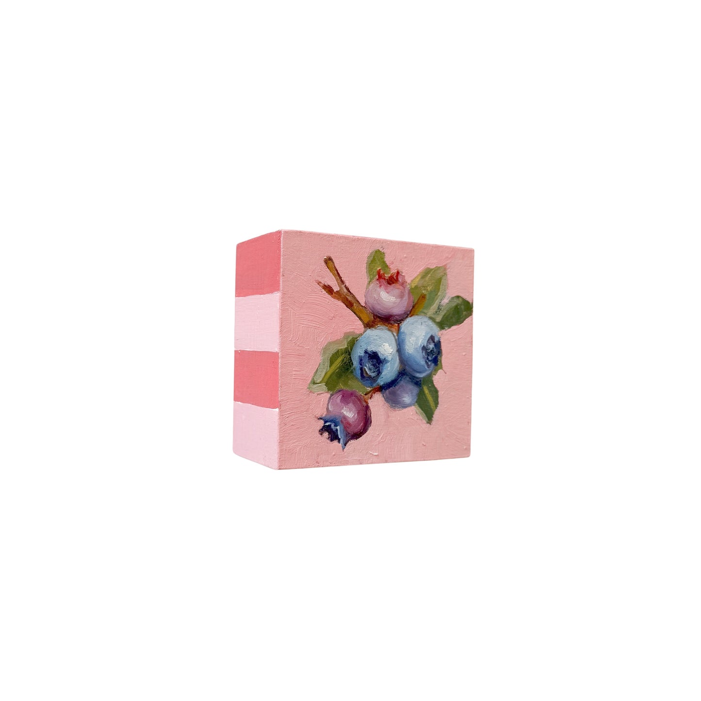 Blueberries on Pink