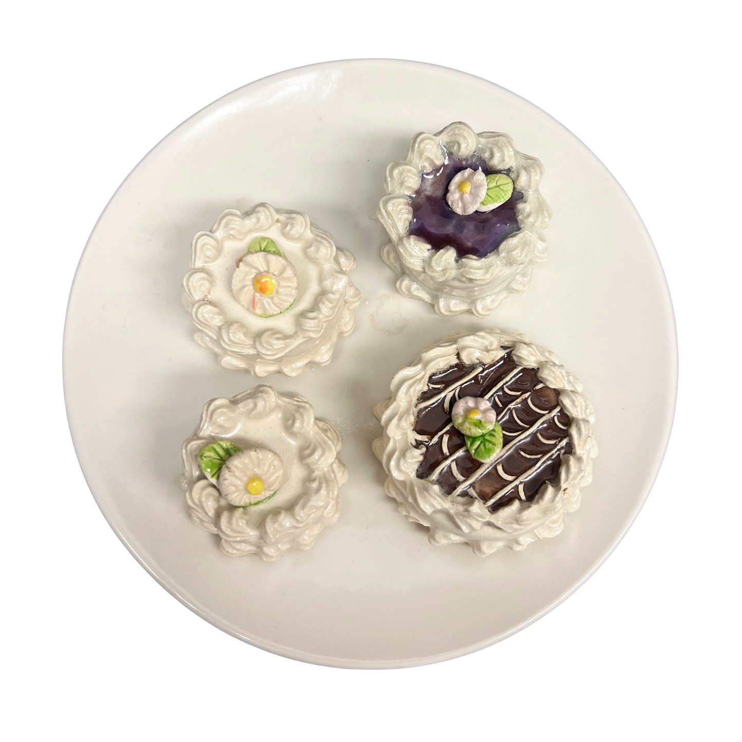 Plate Of Tiny Cakes 02