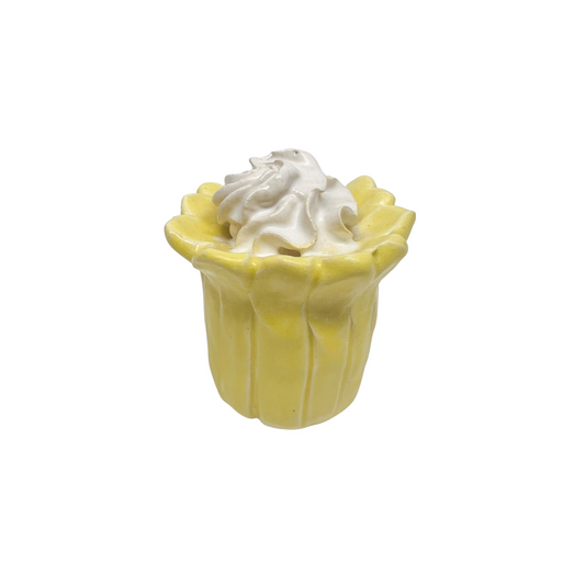 Yellow Cupcake With Vanilla Frosting