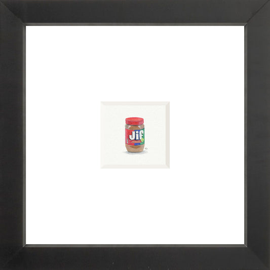 Jif Peanut Butter Miniature Watercolor Print